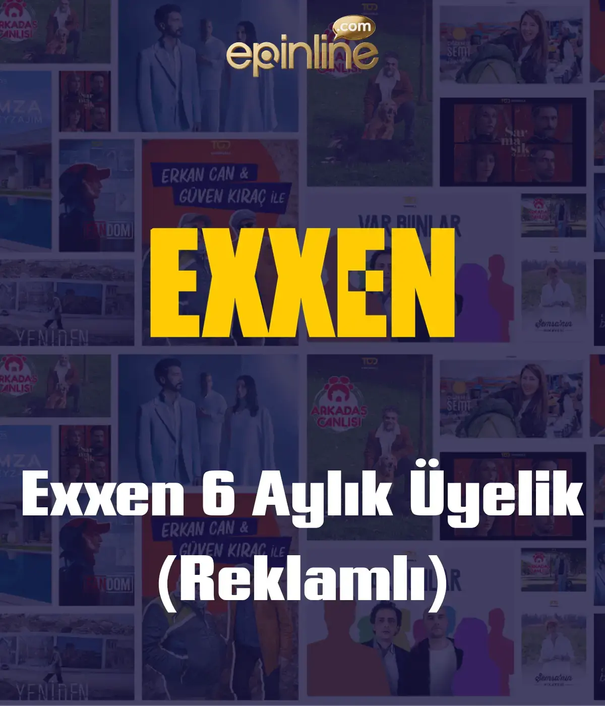 Exxen 6 Aylık Üyelik (Reklamlı)