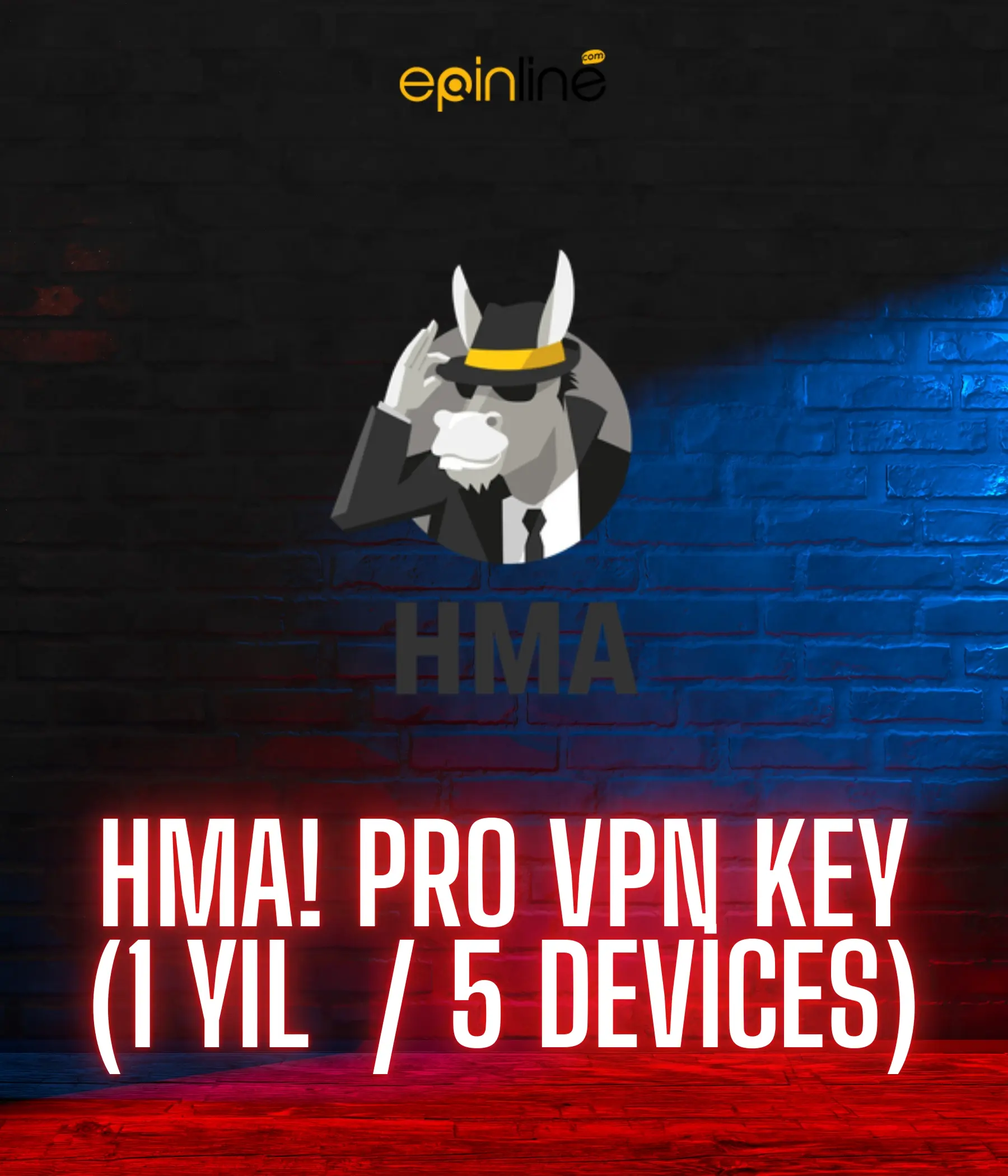 HMA! Pro VPN Key (1 Yıl  / 5 Devices)