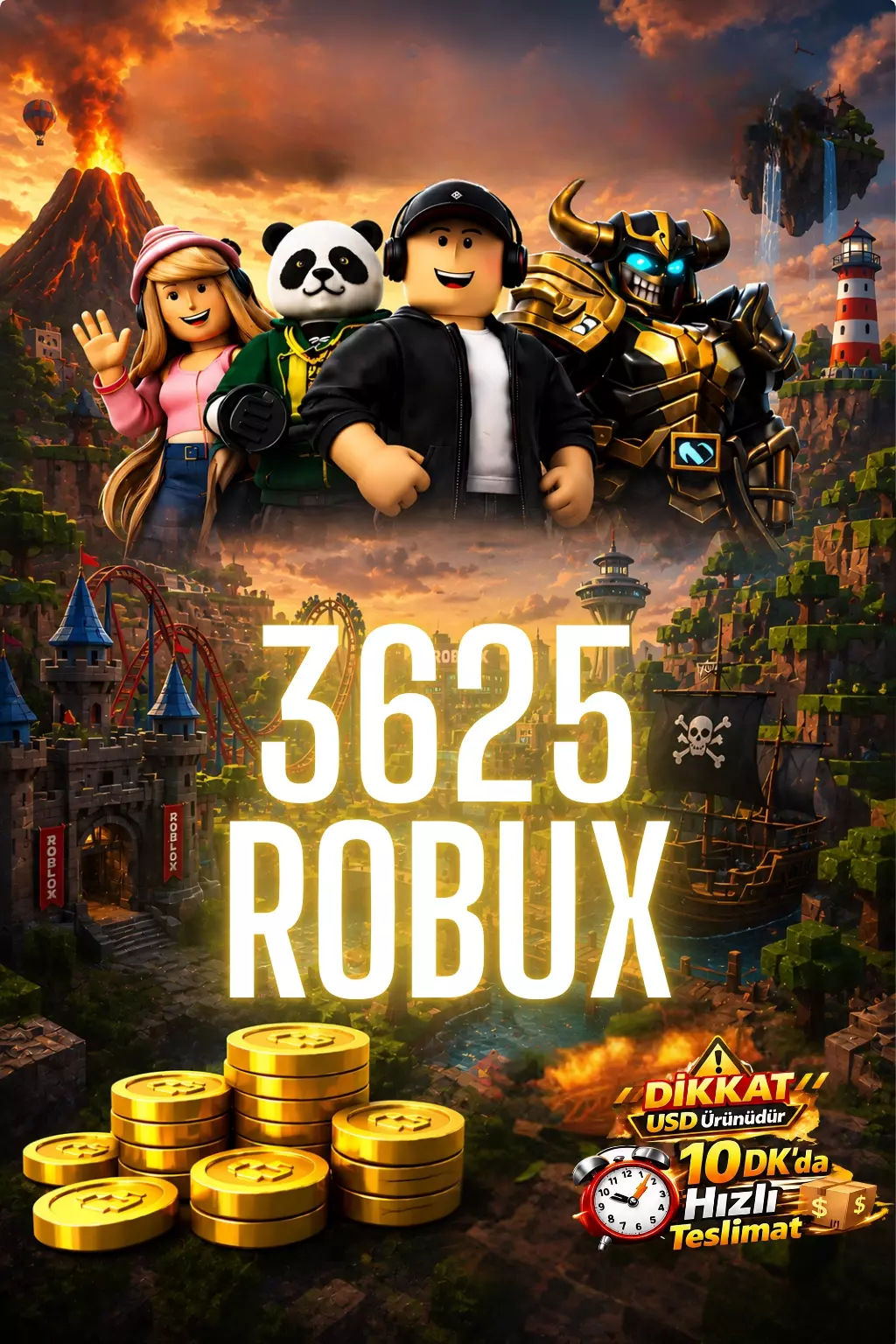 3625 ROBUX