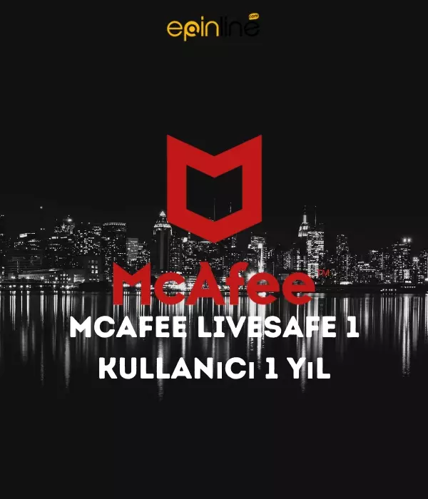 Mcafee Livesafe 1 Kullanıcı 1 Yıl