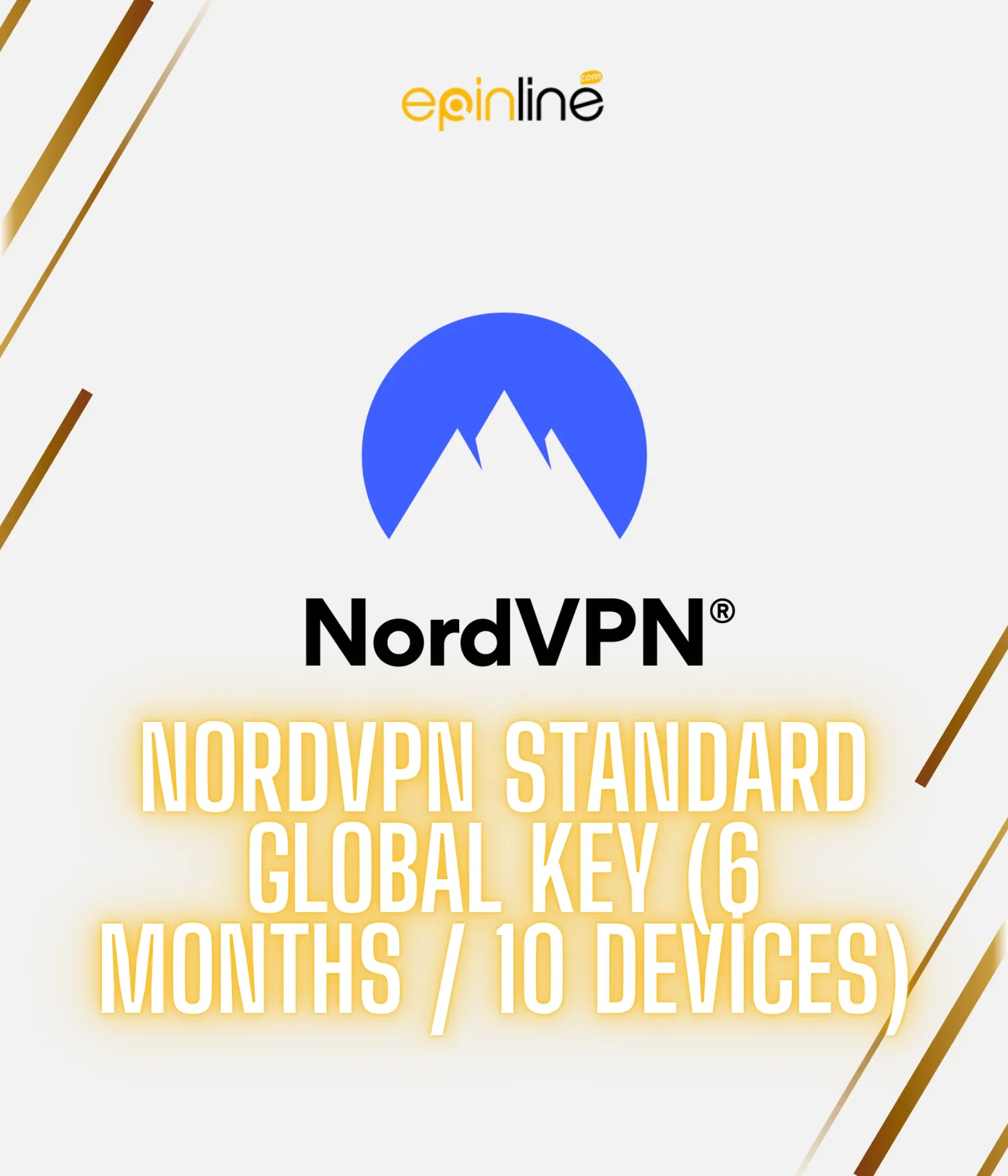 NordVPN Standard Global Key (6 Months / 10 Devices)