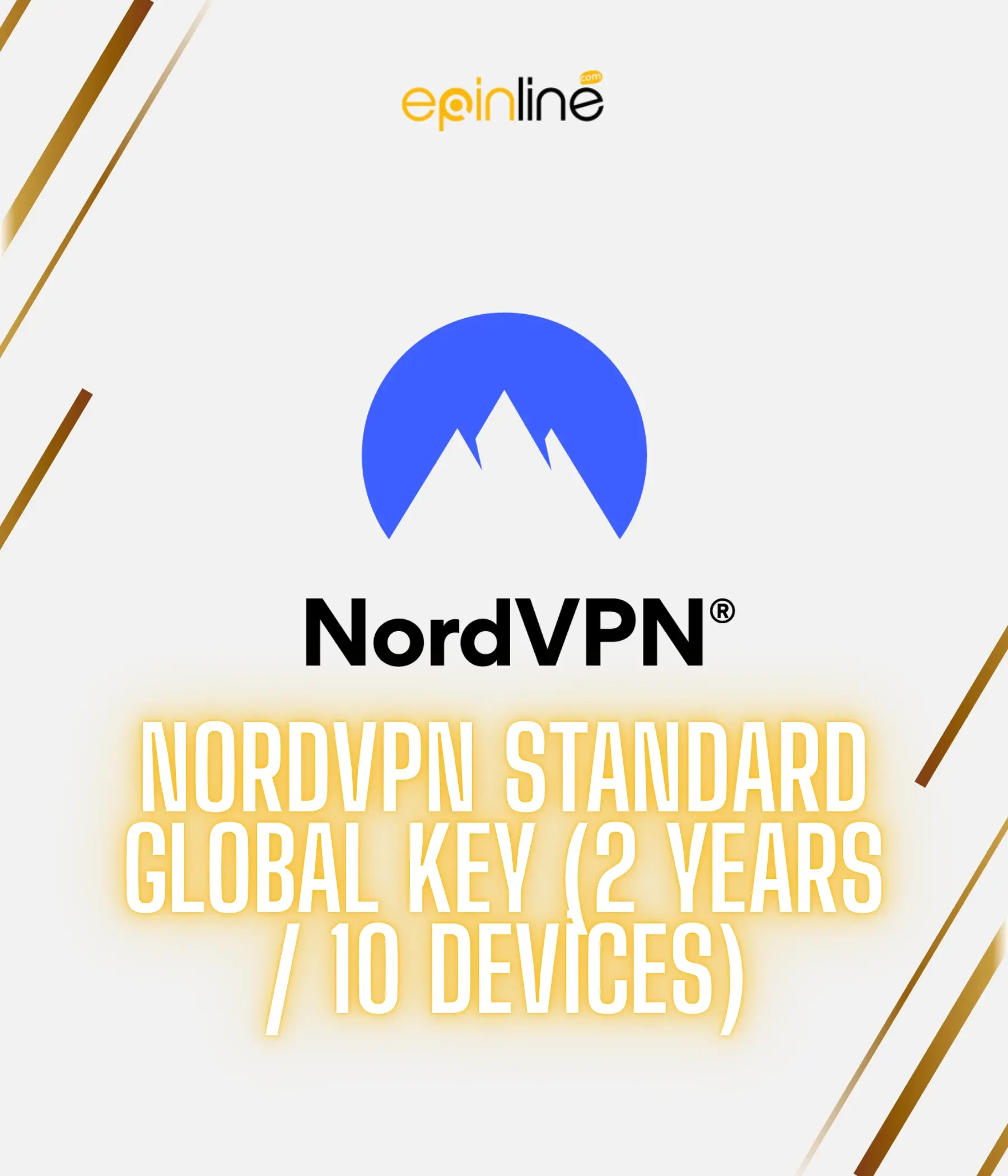 NordVPN Standard Global Key (2 Years / 10 Devices)