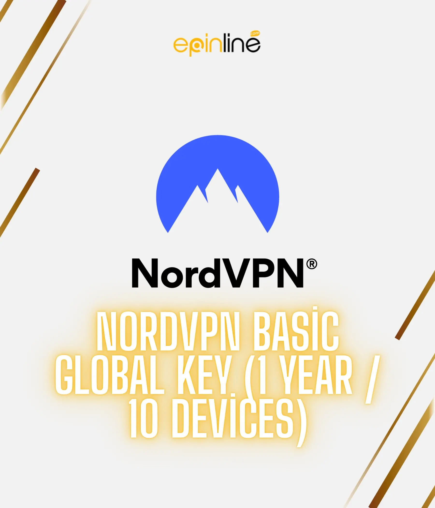 NordVPN Basic Global Key (1 Year / 10 Devices)