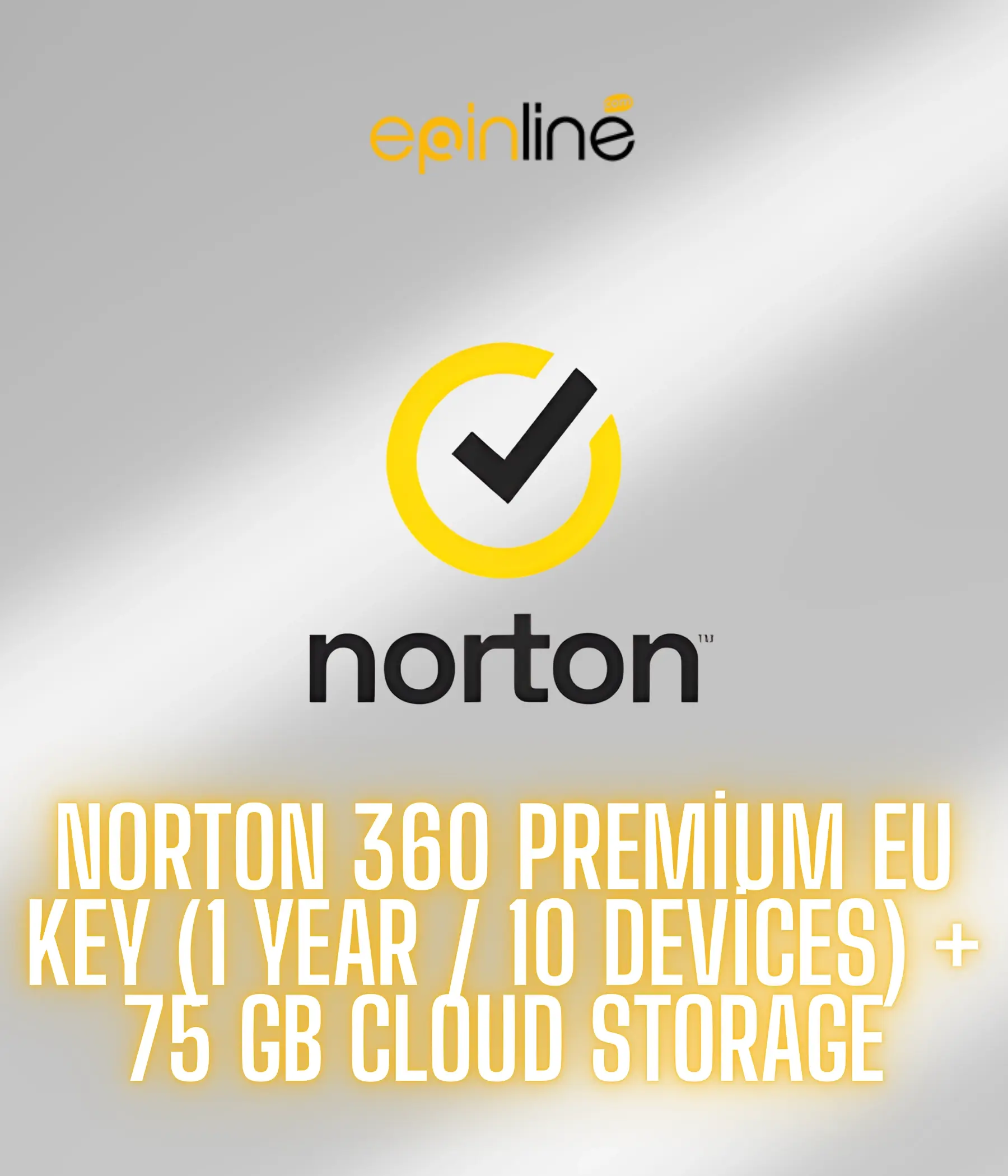 Norton 360 Premium EU Key (1 Year / 10 Devices) + 75 GB Cloud Storage