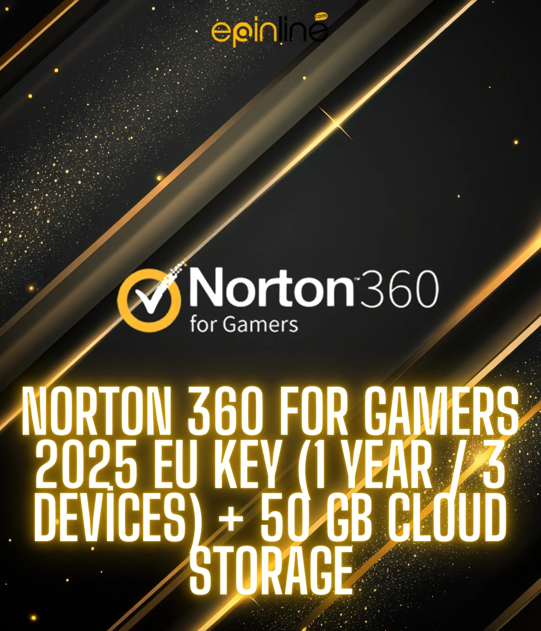 Norton 360 for Gamers 2025 EU Key (1 Year / 3 Devices) + 50 GB Cloud Storage