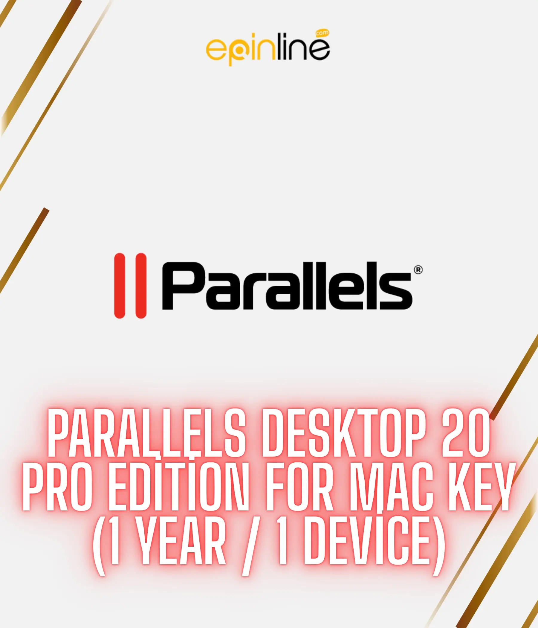 Parallels Desktop 20 Pro Edition for Mac Key (1 Year / 1 Device)