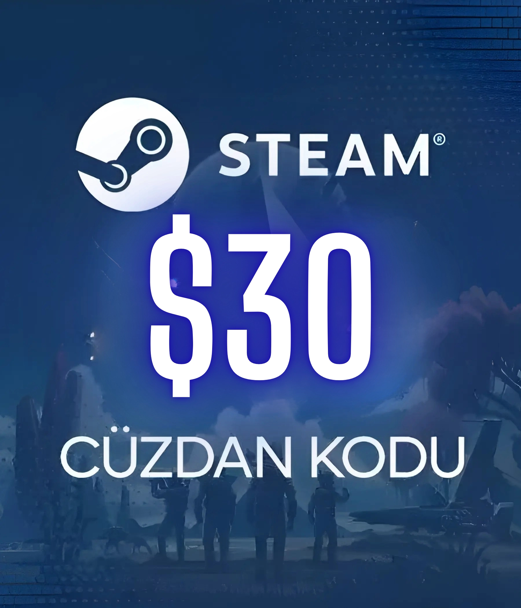 30 USD STEAM GİFT CARD