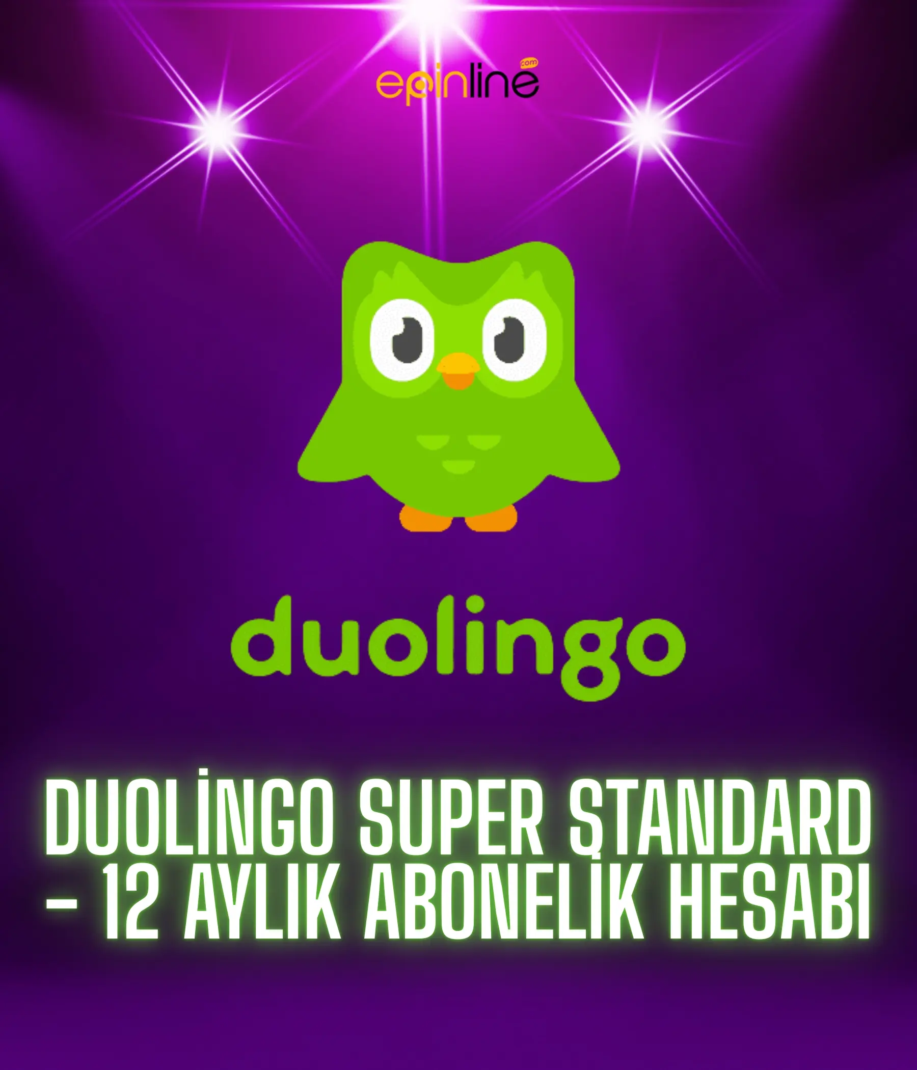Duolingo Super Standard - 12 Aylık Abonelik Hesabı