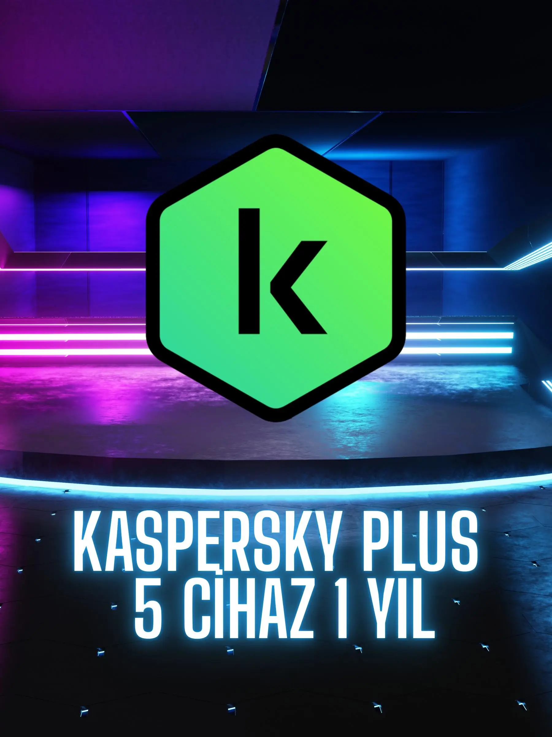 Kaspersky Plus 5 Cihaz 1 Yıl