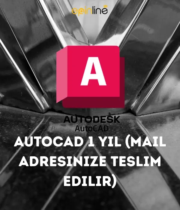 Autocad 1 Yıl (Mail Adresinize Teslim Edilir)