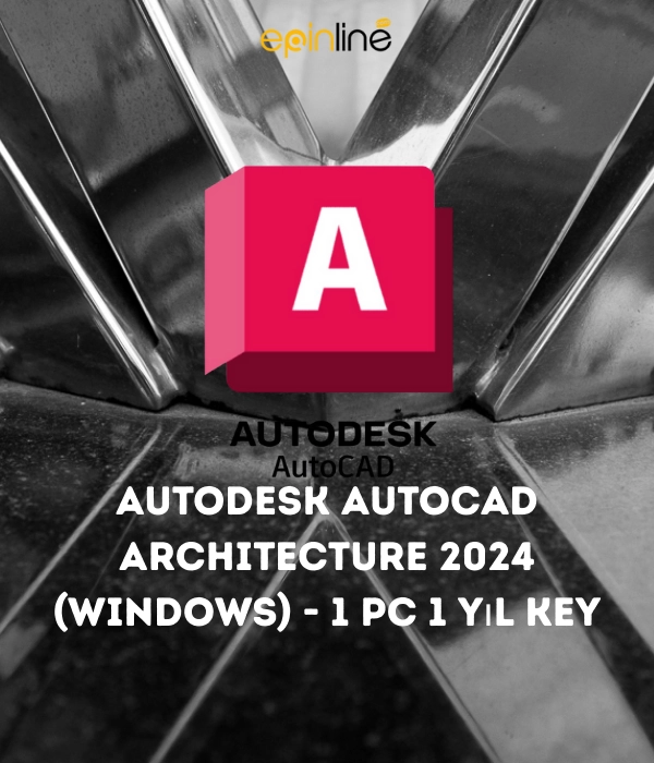 Autodesk AutoCAD Architecture 2024 (Windows) - 1 PC 1 Yıl Key (Full Sürüm)