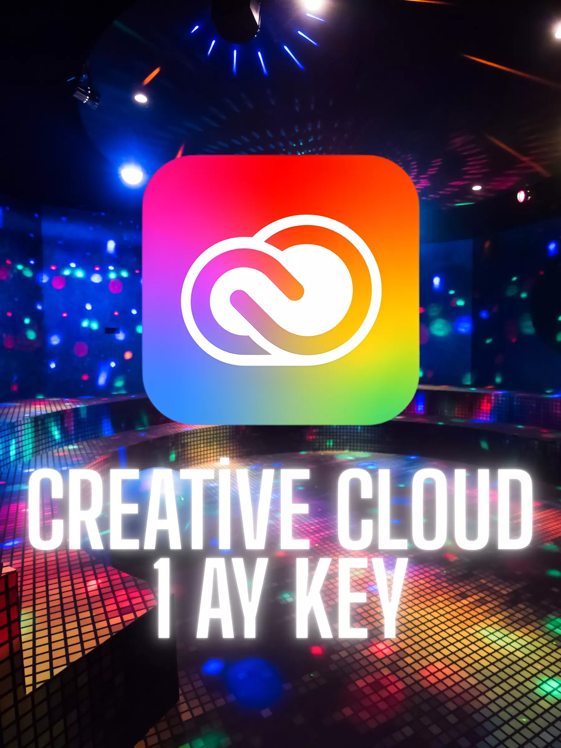 Creative Cloud 1 Ay Key