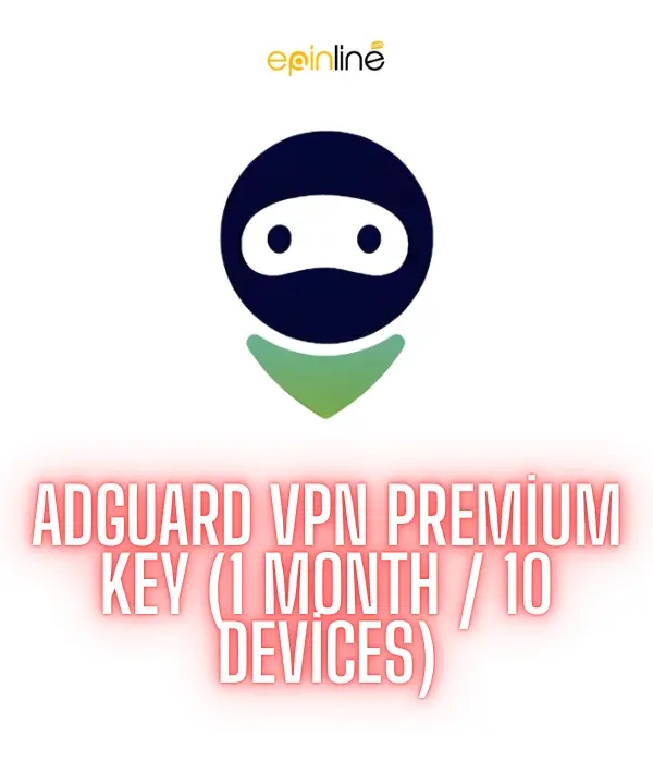 AdGuard VPN Premium Key (1 Month / 10 Devices)