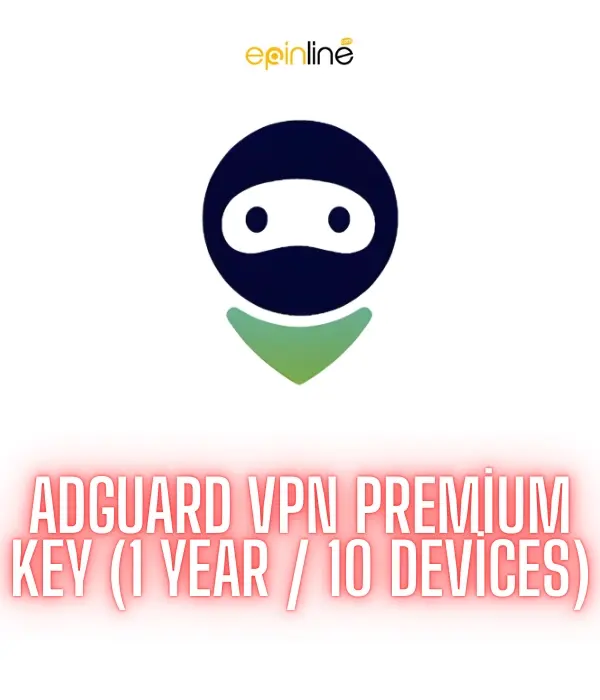AdGuard VPN Premium Key (1 Year / 10 Devices)