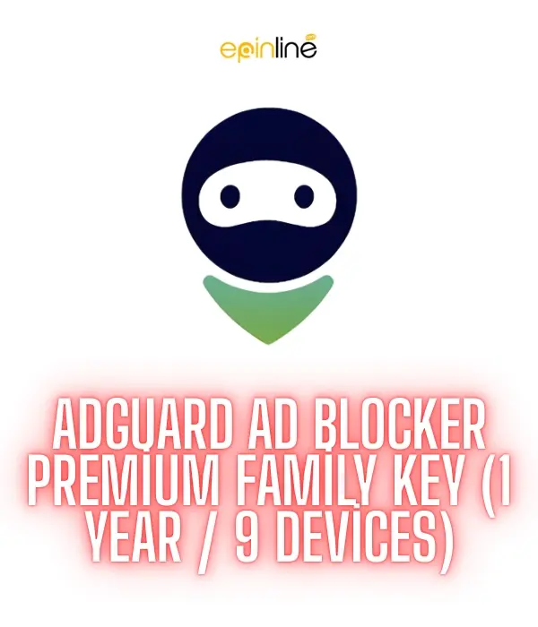 AdGuard Ad Blocker Premium Family Key (1 Year / 9 Devices)