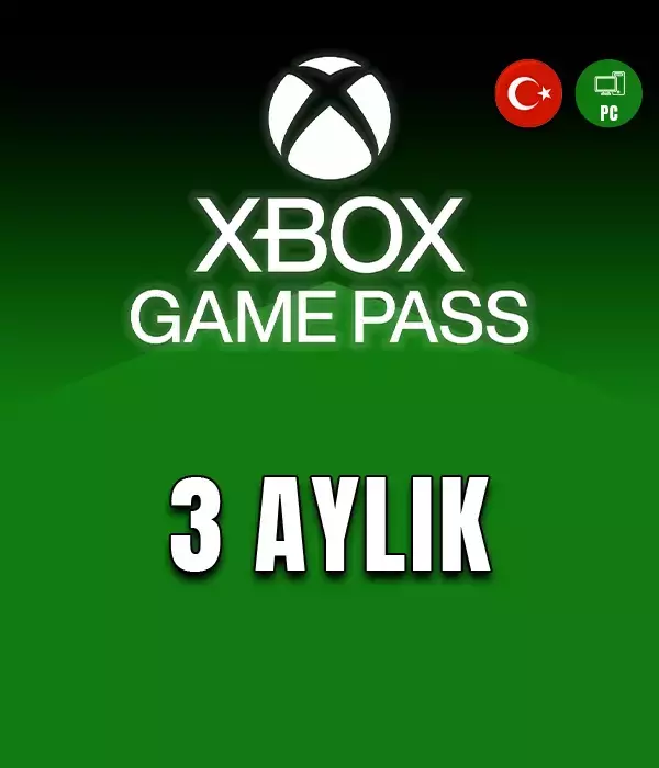 3 Aylık XBOX Gamepass