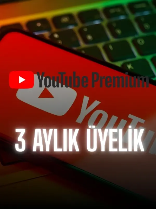 Youtube Premium 3 Aylık Abonelik Kodu (Yalnızca Yeni Hesaplar İçin KAMPANYALI )
