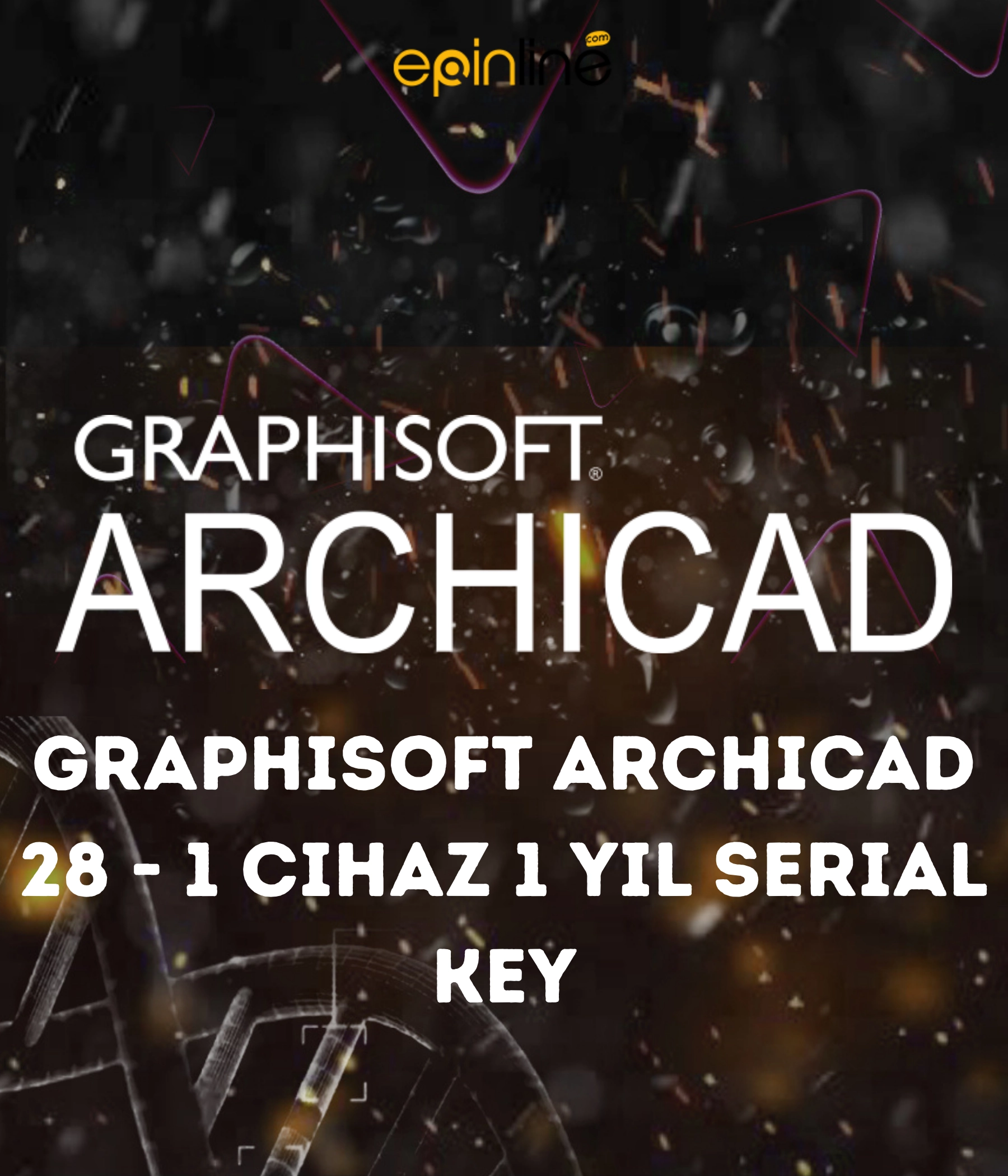 Graphisoft ArchiCAD 28 - 1 Cihaz 1 Yıl Serial Key
