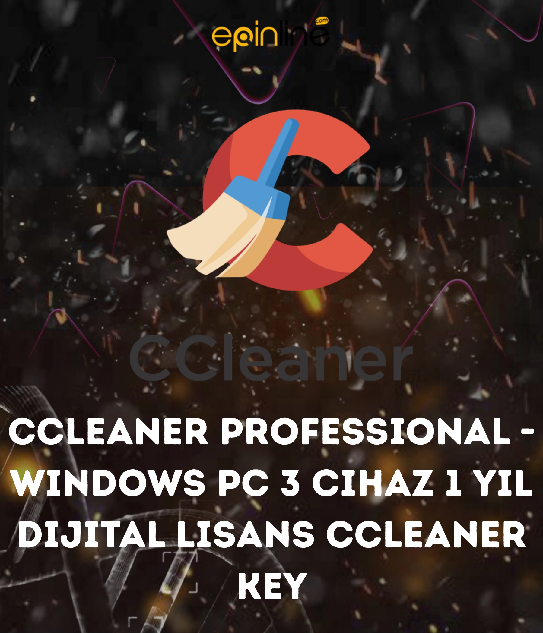 Ccleaner Professional - Windows Pc 3 Cihaz 1 Yıl Dijital Lisans Ccleaner Key