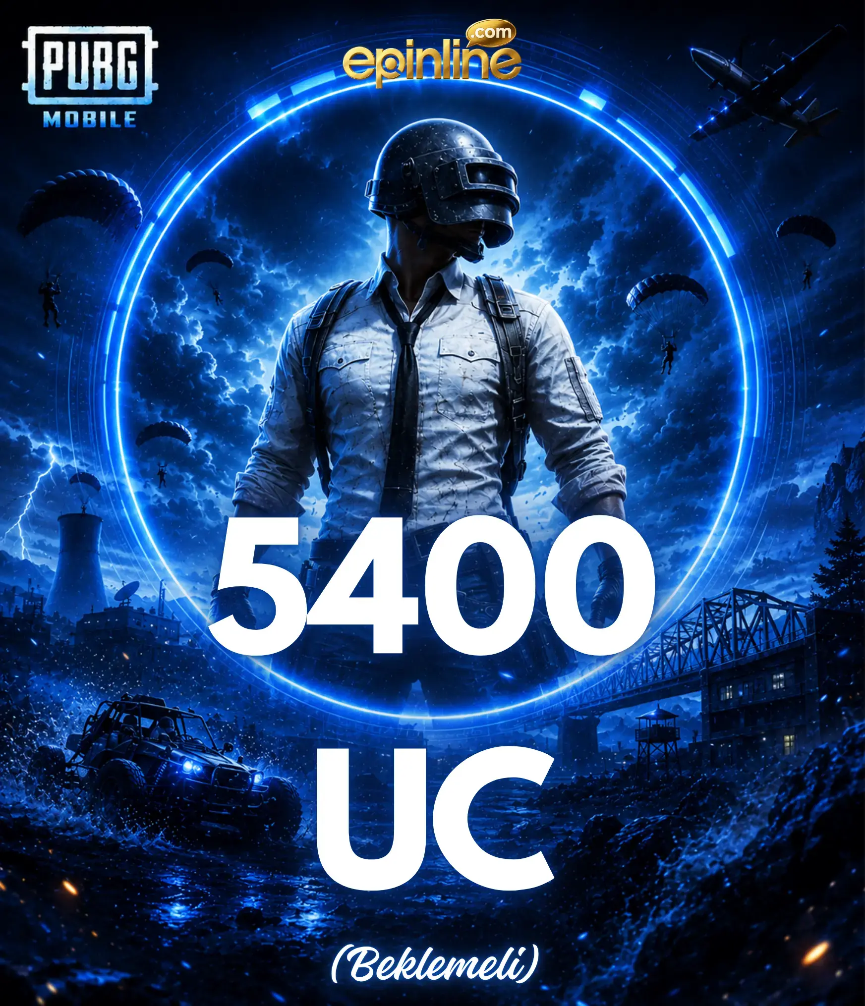 Pubg Mobile 5400 UC ( 2-5 GÜN İÇİNDE )
