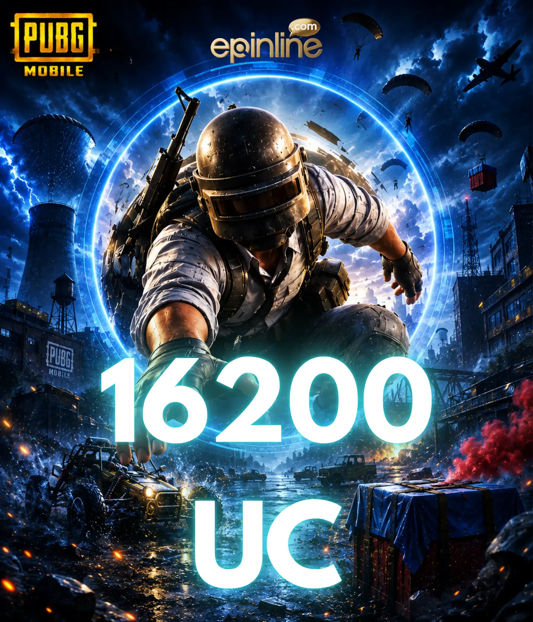 PUBG Mobile 16200 UC
