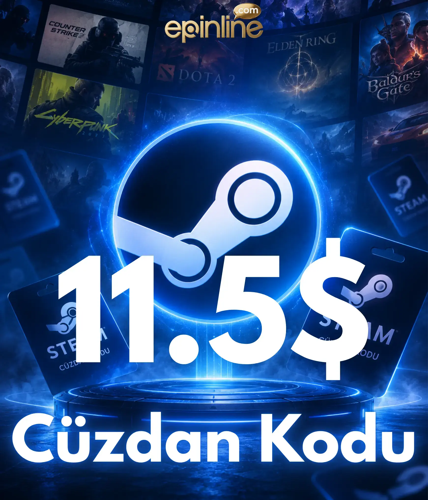 Steam Gift Card 11,5 USD