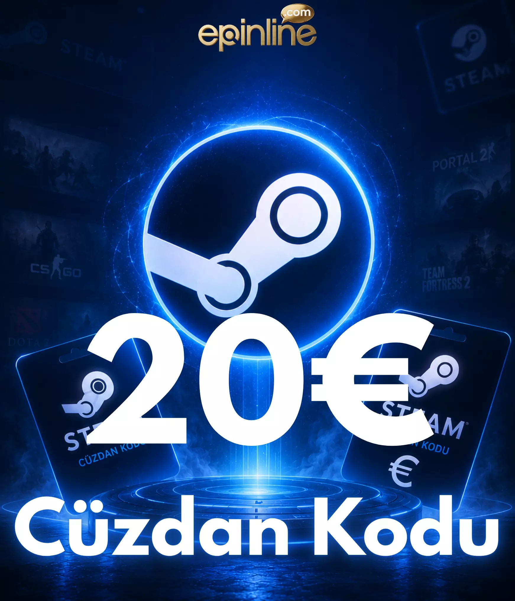 20 EURO Steam Wallet Code