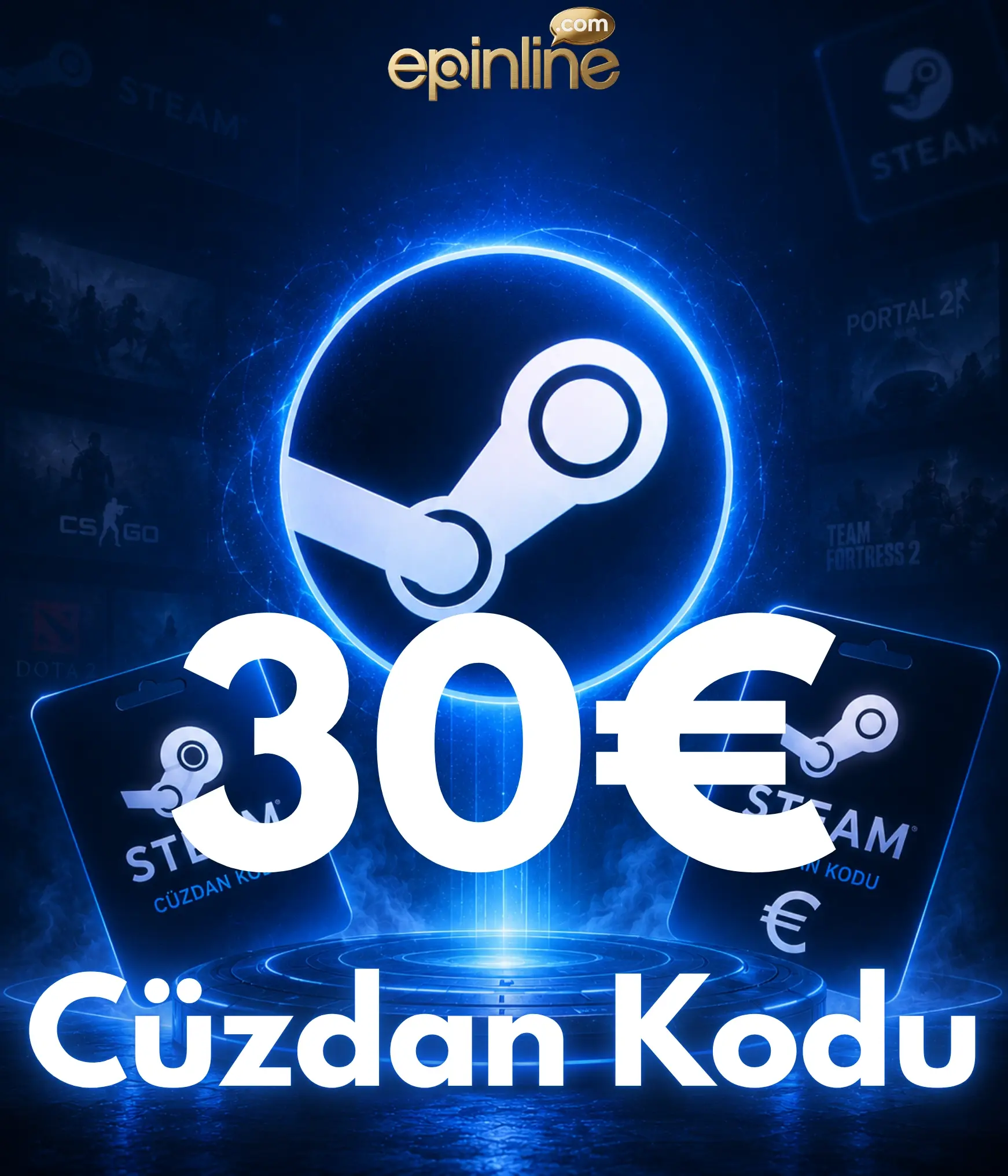 30 EURO Steam Wallet Code