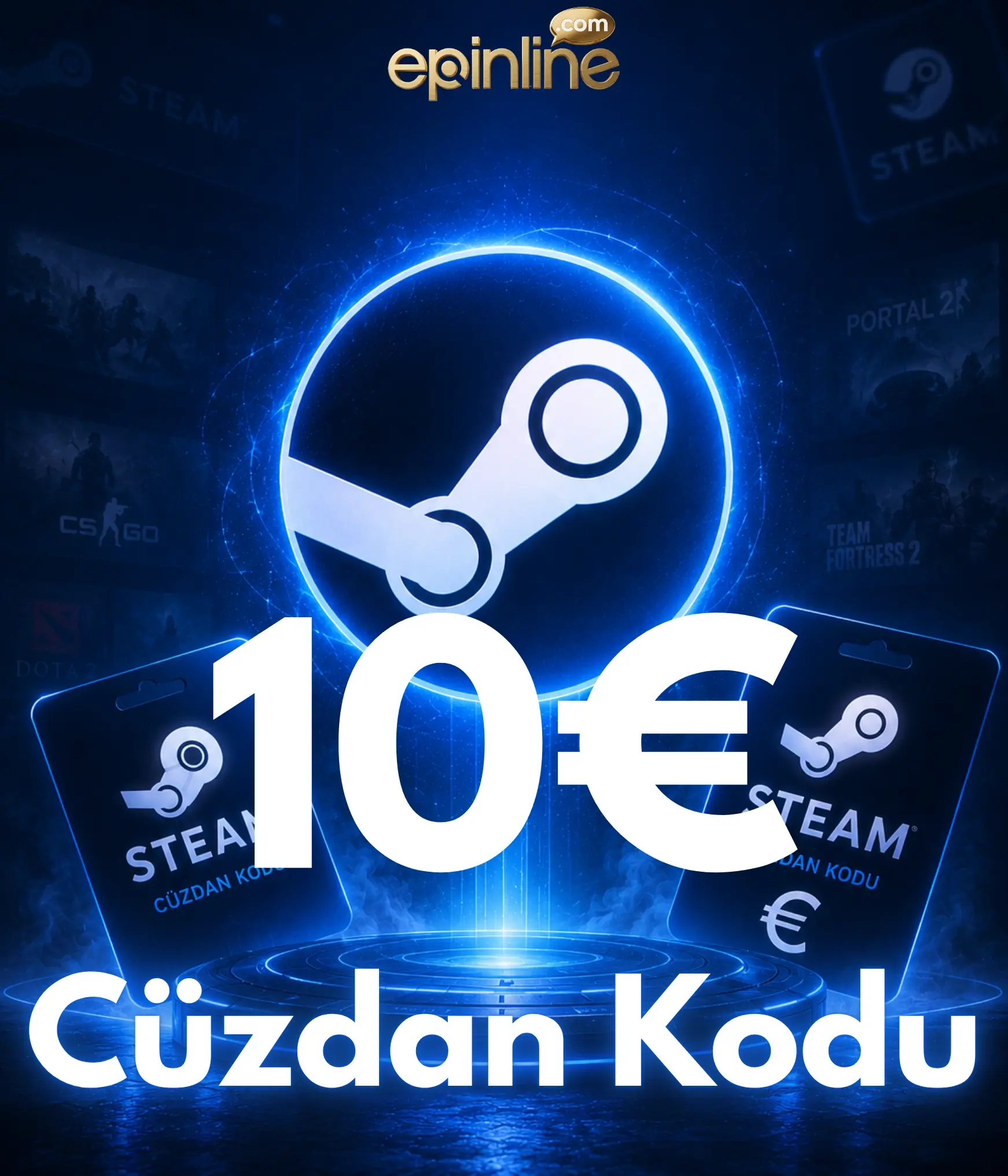 10 EURO Steam Wallet Code