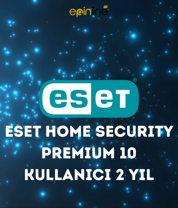 Eset Home Security Premium 10 Kullanıcı 2 Yıl