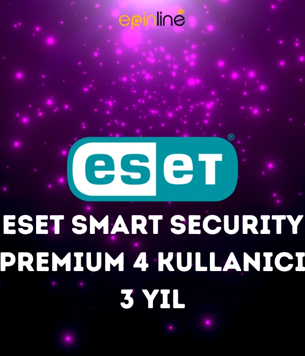 Eset Smart Security Premium 4 Kullanıcı 3 Yıl