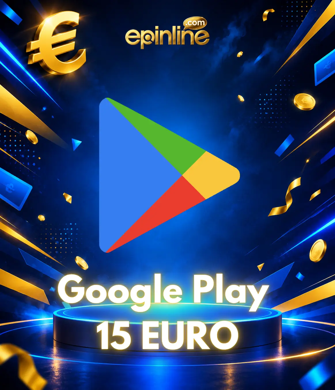 Google Play 15 EURO