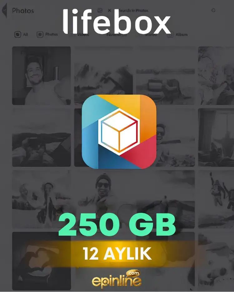 Lifebox 12 Aylık 250GB