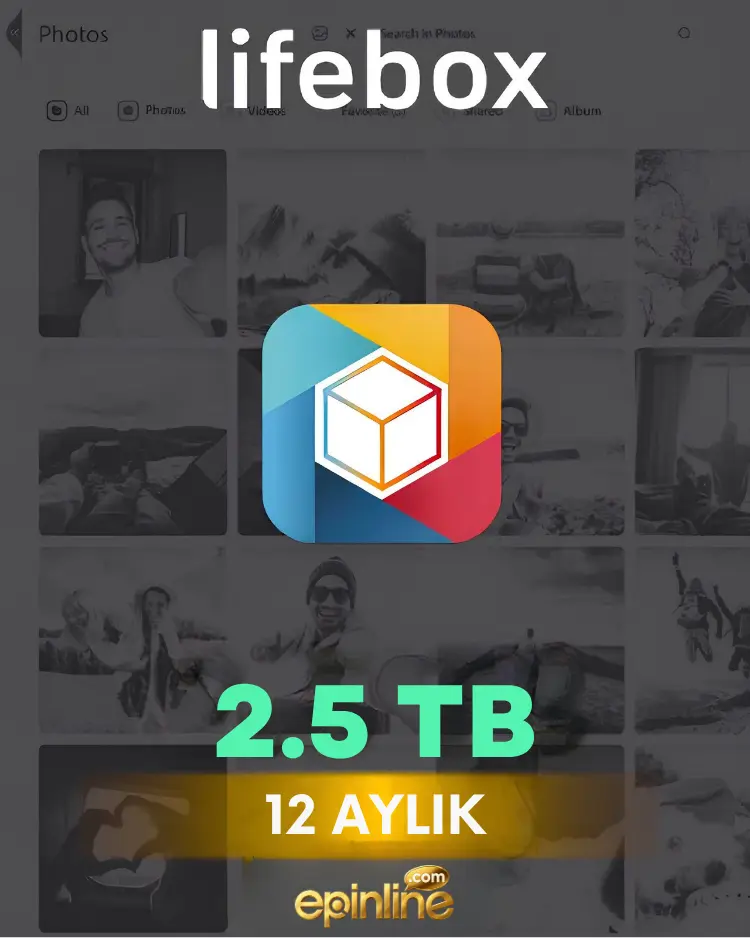 Lifebox 12 Aylık 2,5TB Hediye Kartı, Türkiye'de Geçerli ve Kullanımı Kolay