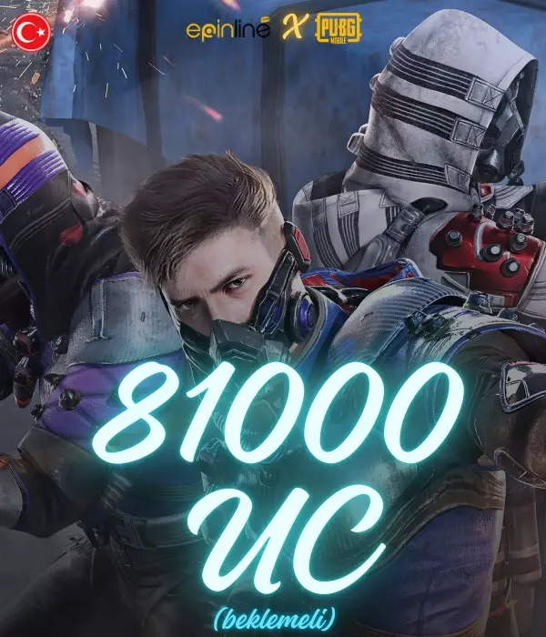 Pubg Mobile 81000 UC (  LİMİT YİYEN İD LER SATIN ALIM YAPABİLİR ! 0-48 SAAT)
