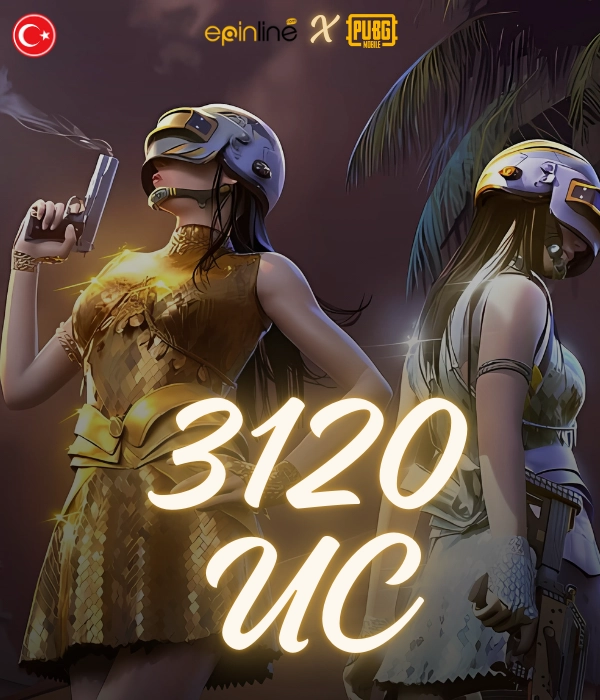 PUBG Mobile 3120 UC-TR