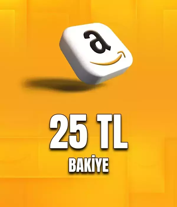 Amazon 25 TL Hediye Kartı