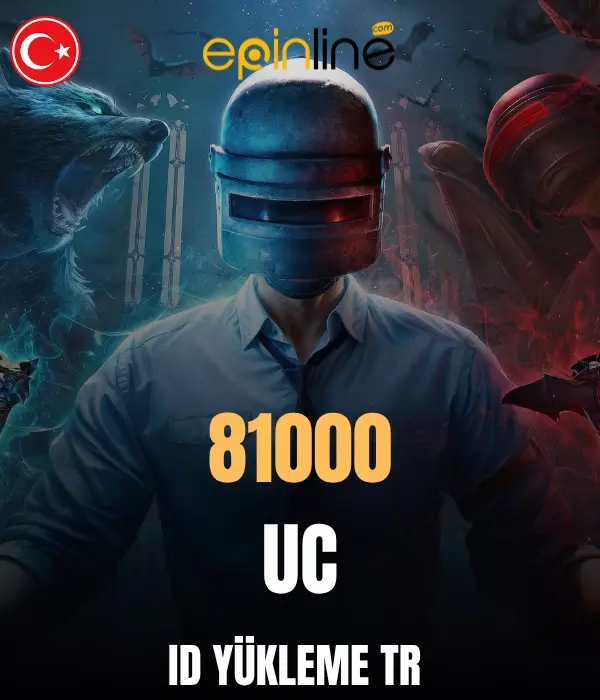 PUBG Mobile 81000 UC-TR