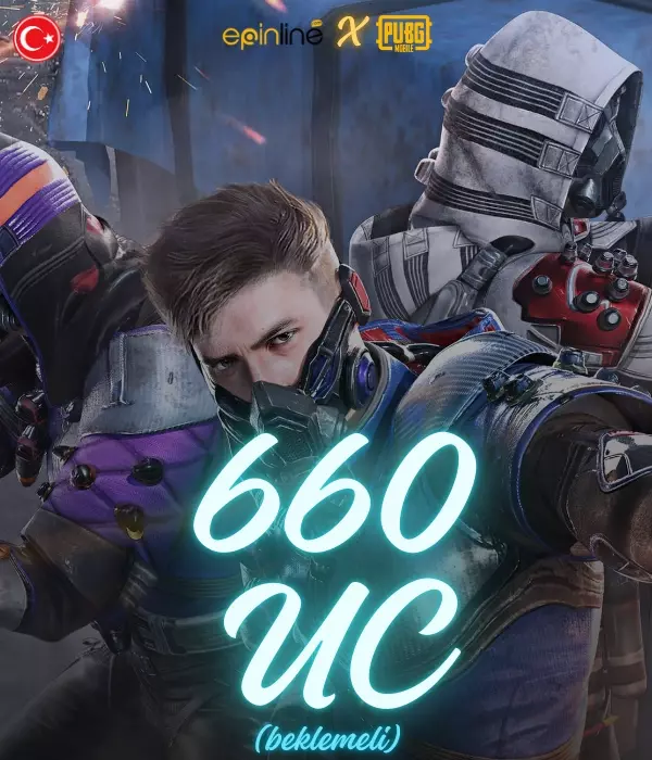 PUBG Mobile 660 UC ( 0-7 GÜN İÇİNDE )
