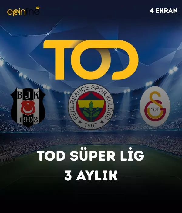 TOD Süper Lig 3 Aylık ( 4 Ekran )