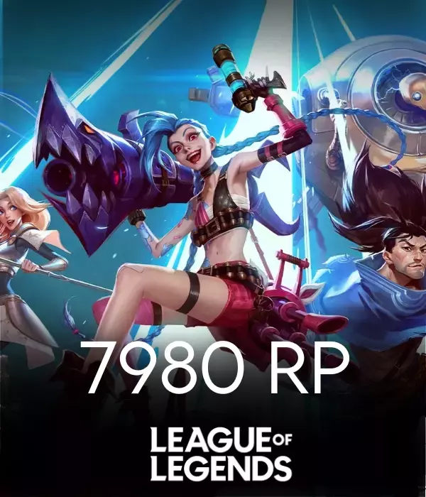 League Of Legends 7980 RP