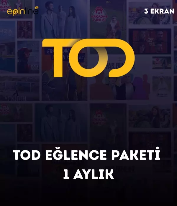 TOD EĞLENCE PAKETİ 1 AY