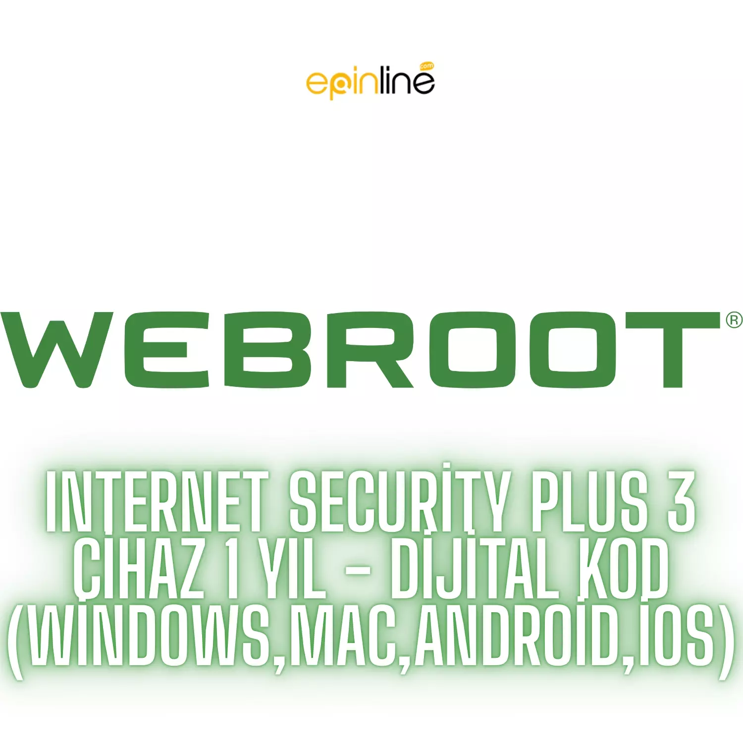 Internet Security Plus 3 Cihaz 1 Yıl - Dijital Kod (Windows,mac,android,ios) 0310, one size