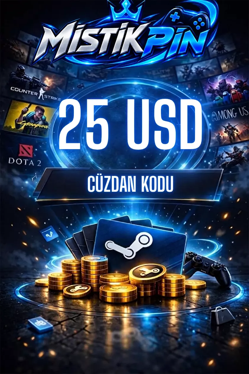 Cüzdan Kodu 25 USD-Dolar