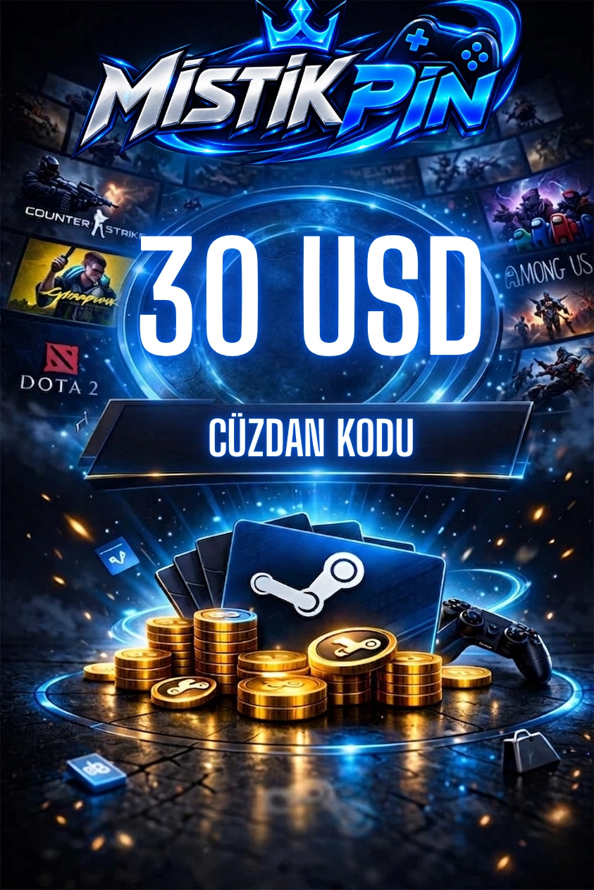 Cüzdan Kodu 30 USD-Dolar