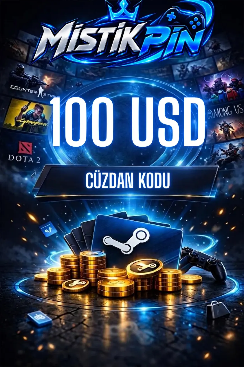 Cüzdan Kodu 100 USD-Dolar