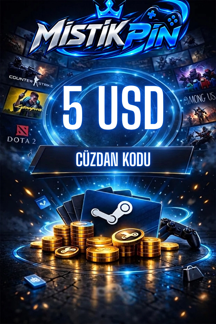 Cüzdan Kodu 5 USD-Dolar