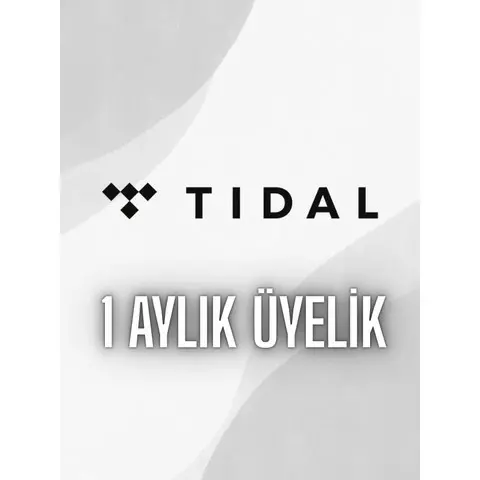 Tidal 1 Aylık Tıdal Üyeliği Dj Extension