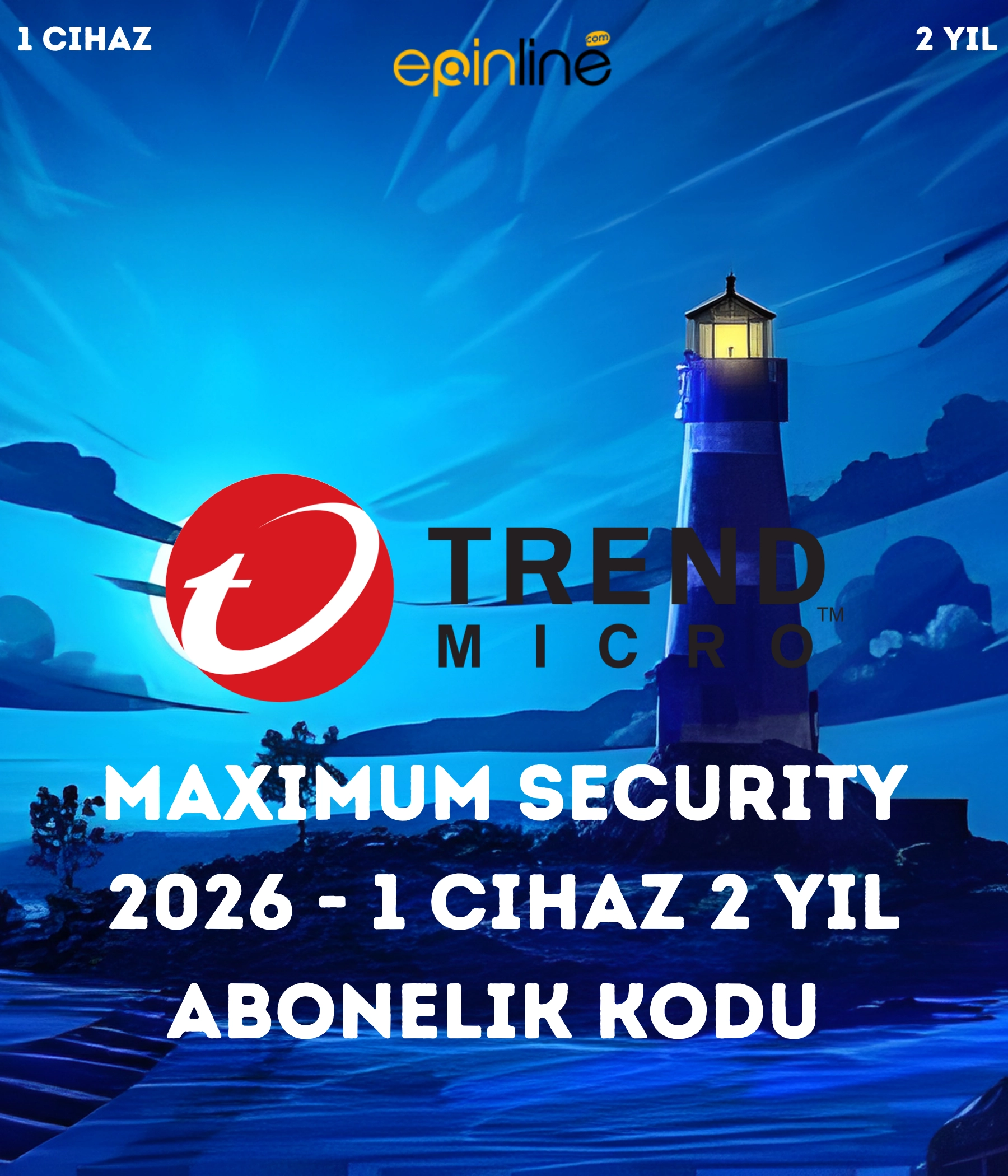 Maximum Security 2026 - 1 Cihaz 2 Yıl Abonelik Kodu 202612,