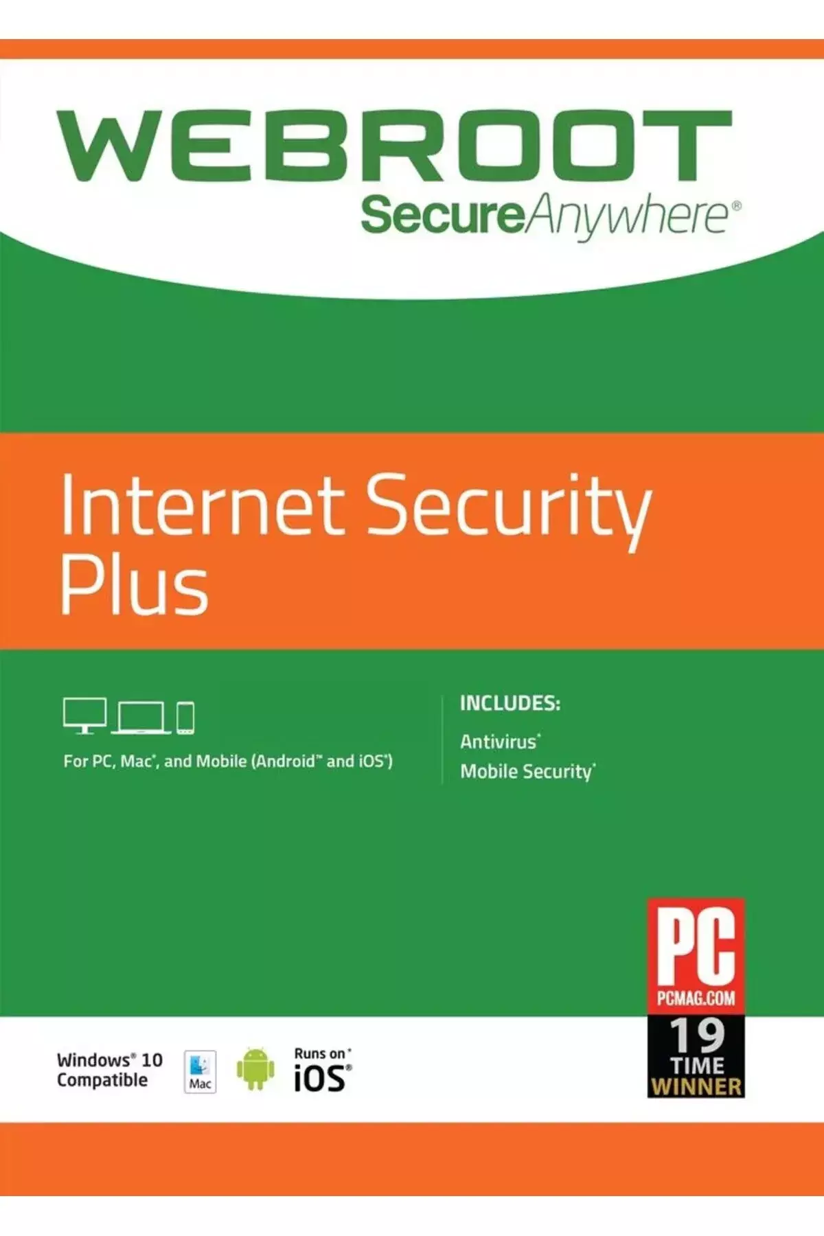 Internet Security Plus 3 Cihaz 1 Yıl - Dijital Kod (Windows,mac,android,ios) 0310, one size